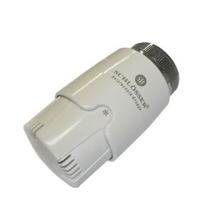 Głowica termostatyczna Diamant Invest biała