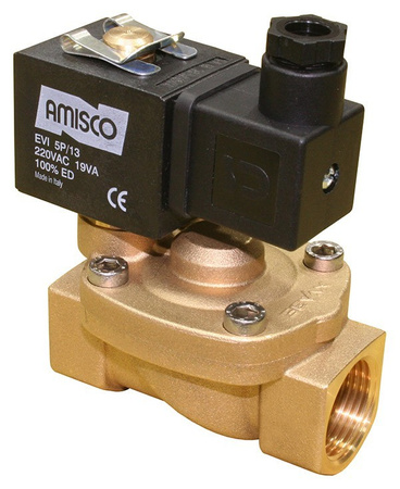 WATERTOP - Kompletny elektrozawór NC 1/2" 0,5-16 bar - 230AC / 13VA