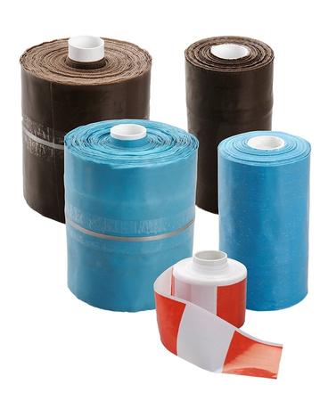 Taśma ostrzegawcza żółta