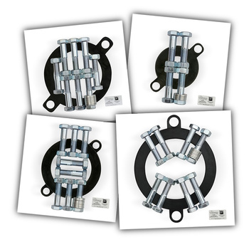 Zestaw doszczelniający - DN300 PN16 M24x120 (12 sztuk)