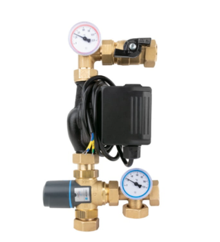 Moduł mieszający btu 507 do ogrzewania podłogowego z zaworem atm 561 pompa lfp af