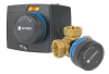 Zestaw regulacyjny ProClick: 3-drogowy obrotowy zawór mieszający ARV 386 Vario ProClick, DN40, Rp1 1/2", Kvs 14 - 36 + siłownik elektryczny ARM 343 ProClick