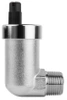 Odpowietrznik automatyczny kątowy R1/2" z Aquastop