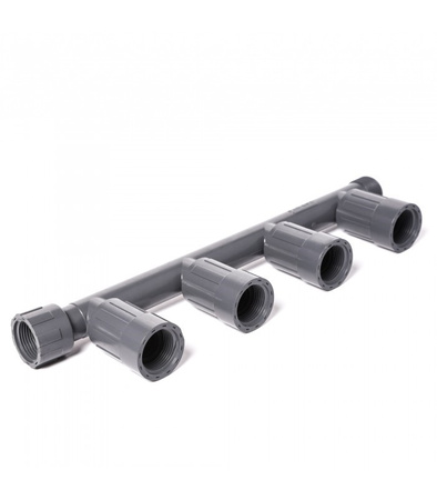 Teleskopowy rozdzielacz czteroportowy 1"