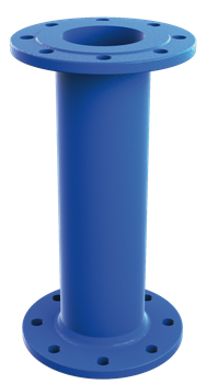 Króciec dwukołnierzowy FF DN150 L400 żel.sferoid. (stary nr.808)