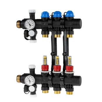 Rozdzielacz poliamidowy ProCalida EF1 3 obiegi grzewcze, G1", 0,2÷1,6 l/min