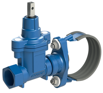 Nawiertka NWZ DN200 odejście 2" (216-225) do rur żeliwnych,stalowych i AC (stary nr.122)