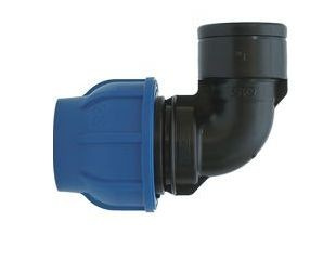 PE Kolano DN40xGW11/2" 90° PN16