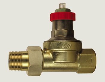 HUSTY Regulator różnicy ciśnień SYR 390 1” kątowy