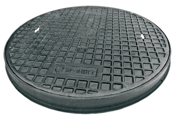 Właz kanalizacyjny okrągły - 600BS H 50 B125 - 12,5t