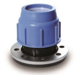 PE Złączka DN50x2" KOŁNIERZ PN16