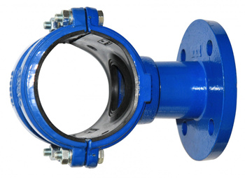 Nasada rurowo-kołnierzowa NKP (PE, PVC) PN10/16 - DN90/50