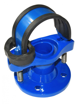 Nasada rurowo-kołnierzowa NKE PN10/16 - DN200/50 (219 - 238 mm)