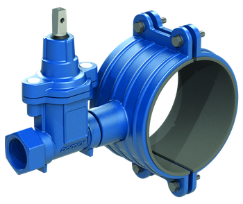 Nawiertka NWZ DN125 odejście GW/GZ11/4" do rur PVC/PE (stary nr.121)
