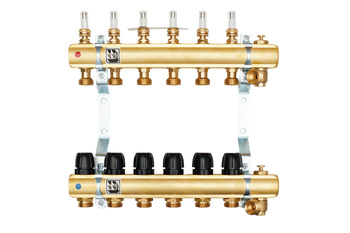 Rozdzielacz RP-R-12 12-obwodowy z rotametrami magnetycznymi