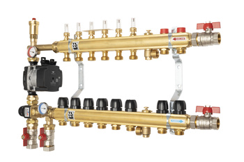 Zestaw pompowy Colmix-PG 7-obwodów ogrzew podłogowego +2-obwody grzejnikowe